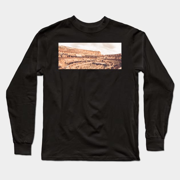 Colosseo Long Sleeve T-Shirt by myyylla